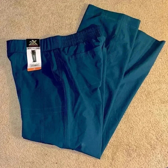 🆕 ZeroXposur Teal Wide Leg Exercise Pant Size Medium - Picture 7 of 7